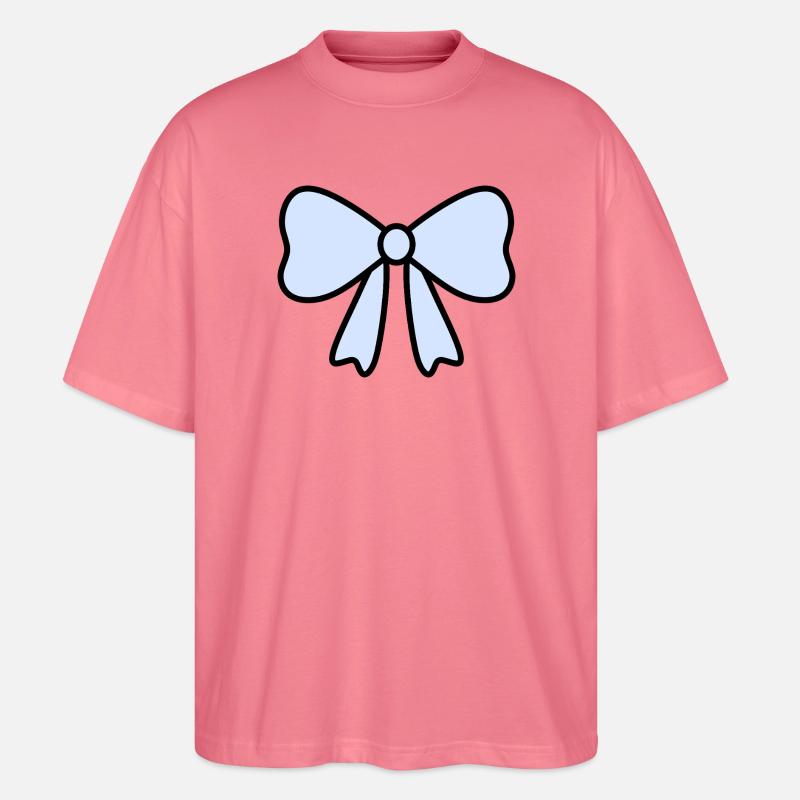 Conception délicate de l’arc bleu clair - T-shirt bio Blaster 2.0 coupe oversize Stanley/Stella Unisexe - rose 