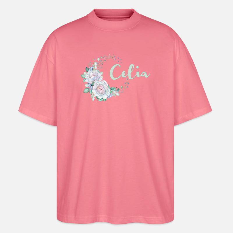 Für Celia - Stanley/Stella Oversized Unisex Bio T-Shirt Blaster 2.0 - Pink 