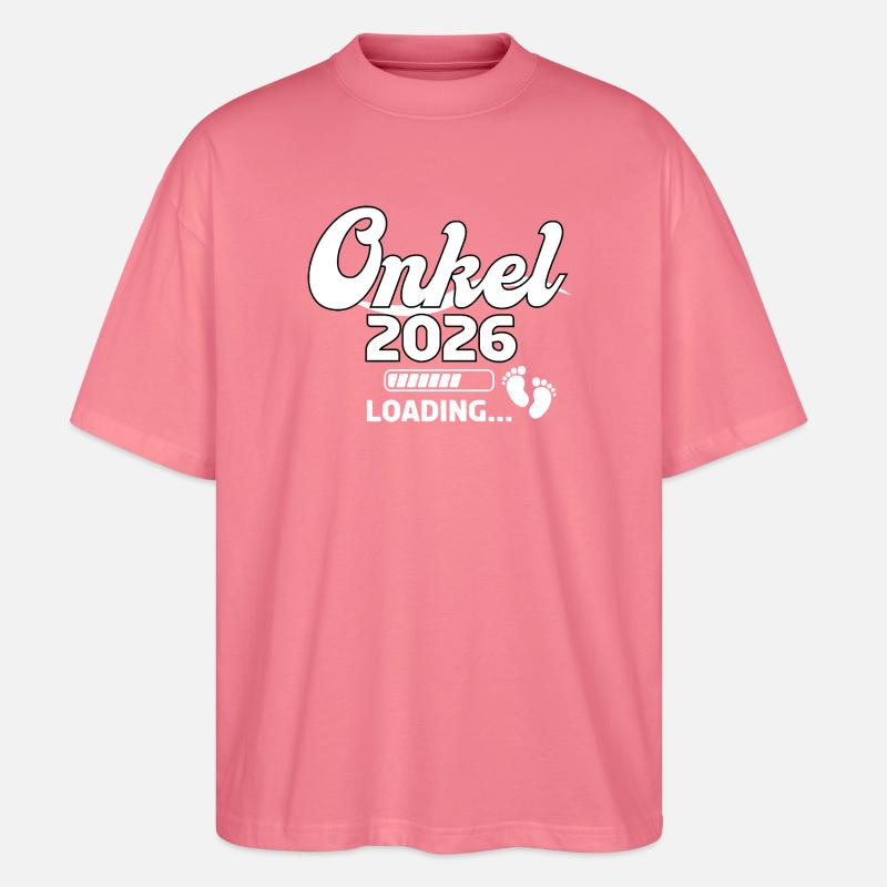 Onkel 2026 Loading Design - Stanley/Stella Oversized Unisex Bio T-Shirt Blaster 2.0 - Pink