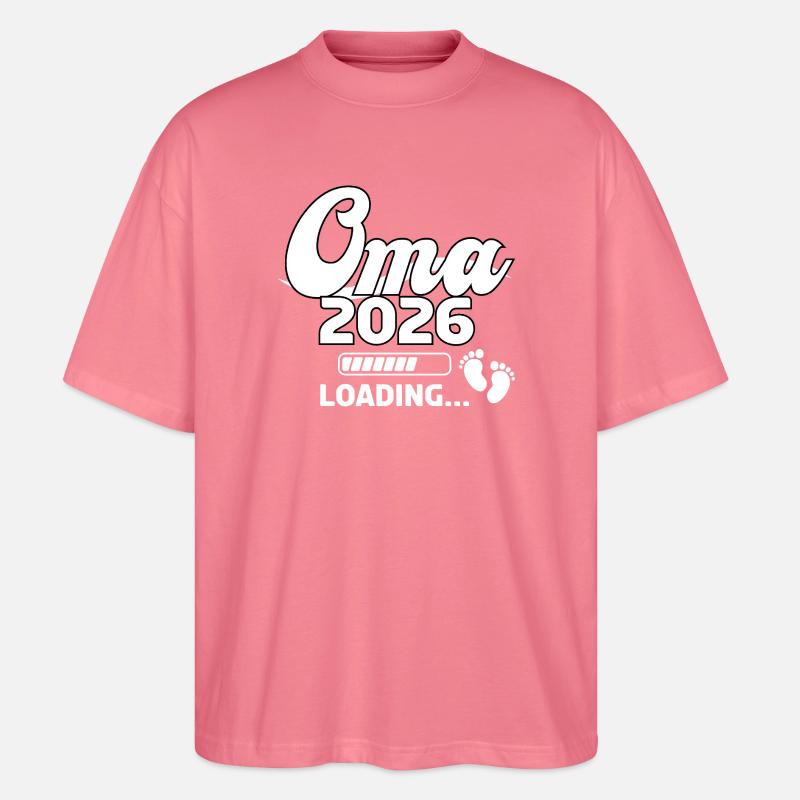 Oma 2026 Loading Design - Stanley/Stella Oversized Unisex Bio T-Shirt Blaster 2.0 - Pink 