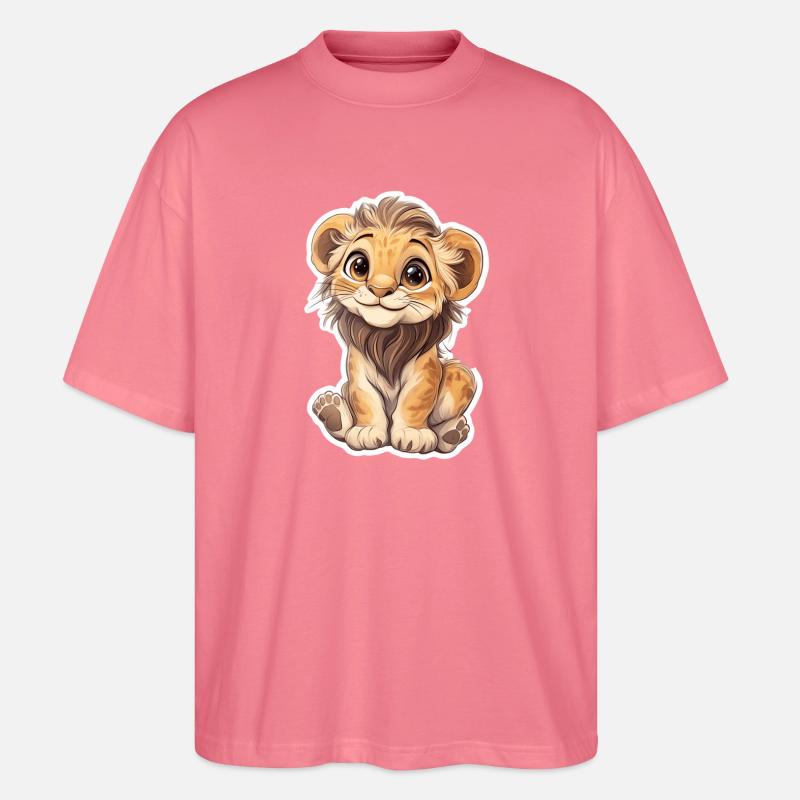Löwe - Stanley/Stella Oversized Unisex Bio T-Shirt Blaster 2.0 - Pink 