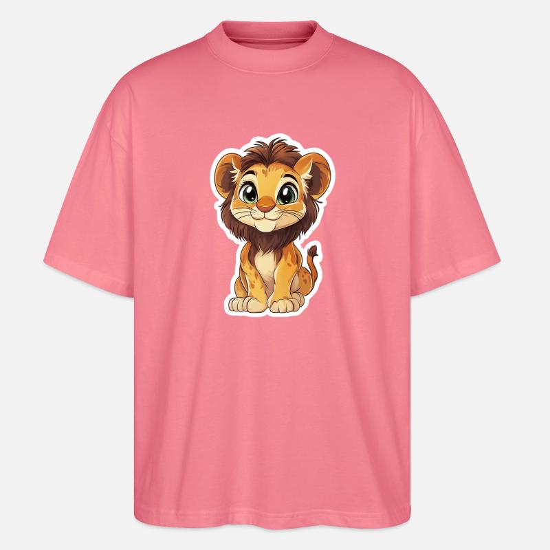 Löwe - Stanley/Stella Oversized Unisex Bio T-Shirt Blaster 2.0 - Pink 
