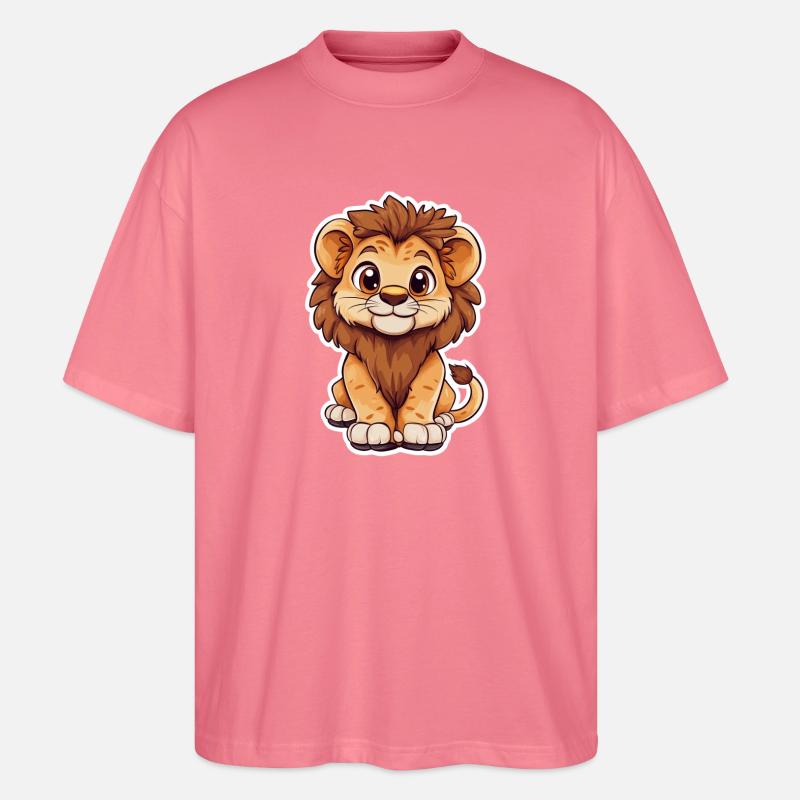 Löwe - Stanley/Stella Oversized Unisex Bio T-Shirt Blaster 2.0 - Pink 