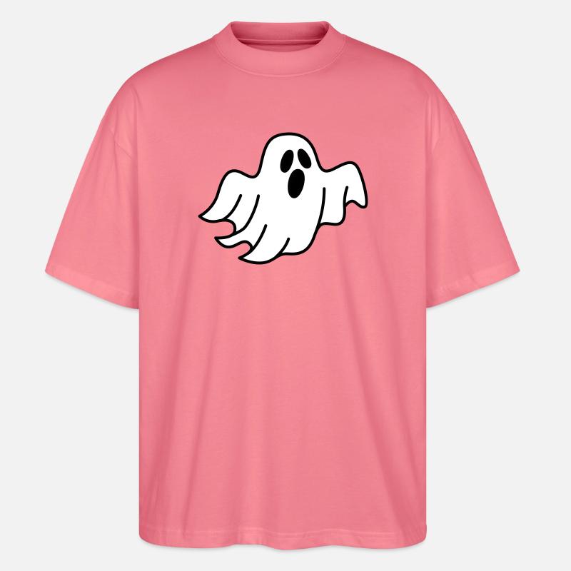 Geist oder Gespenst - Stanley/Stella Oversized Unisex Bio T-Shirt Blaster 2.0 - Pink 