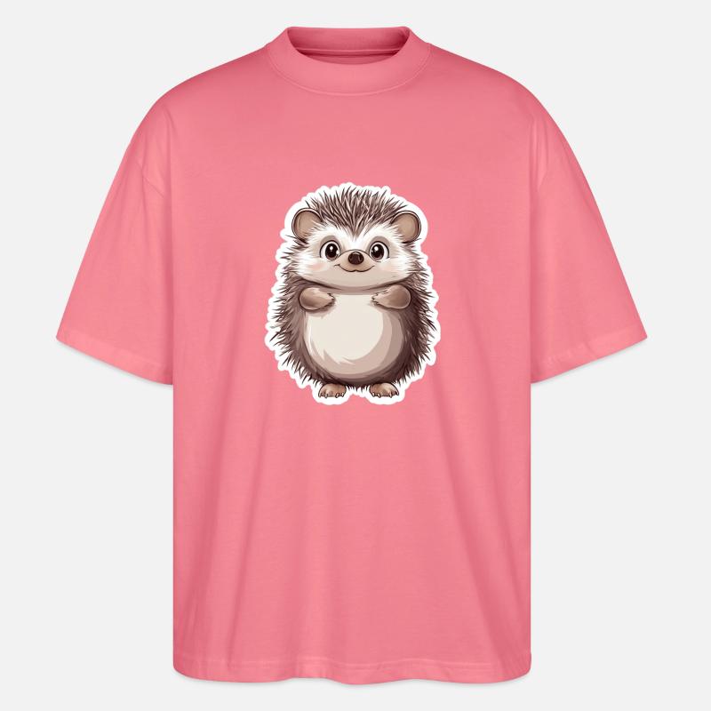 Igel - Stanley/Stella Oversized Unisex Bio T-Shirt Blaster 2.0 - Pink 