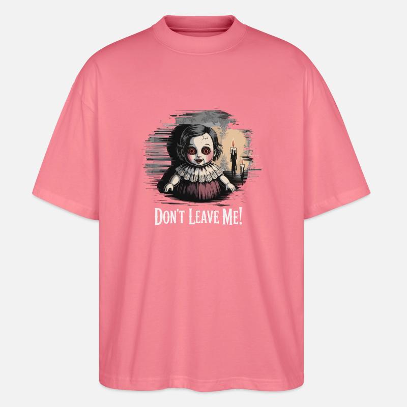 Verlass mich nicht Puppe - Stanley/Stella Oversized Unisex Bio T-Shirt Blaster 2.0 - Pink 
