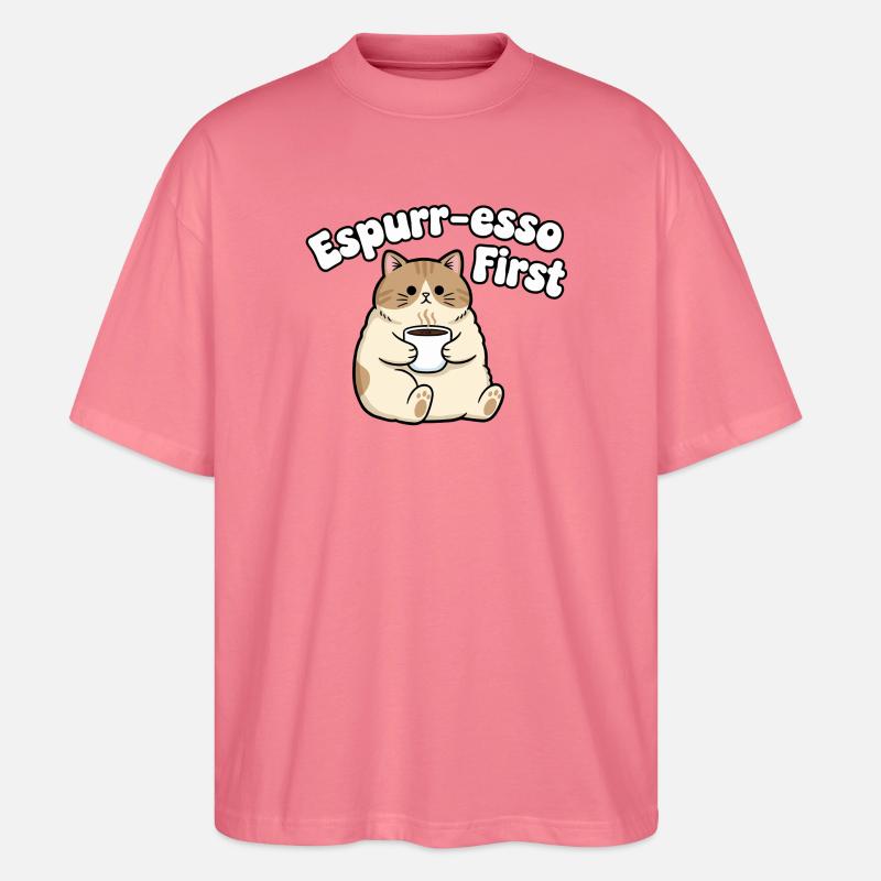 Espurr-Esso First - Stanley/Stella Oversized Unisex Bio T-Shirt Blaster 2.0 - Pink 