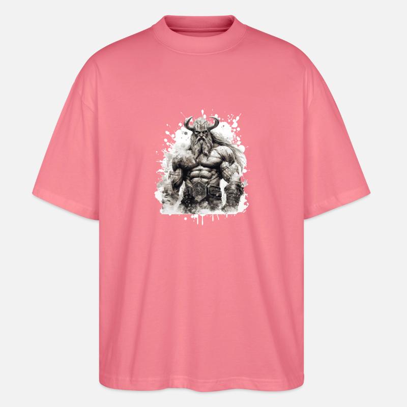 Viking Oding Muscles Musculation - T-shirt bio Blaster 2.0 coupe oversize Stanley/Stella Unisexe - rose 