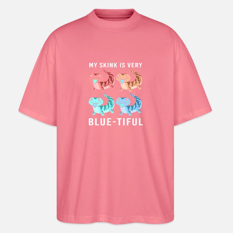 Eidechse - Stanley/Stella Oversized Unisex Bio T-Shirt Blaster 2.0 - Pink 