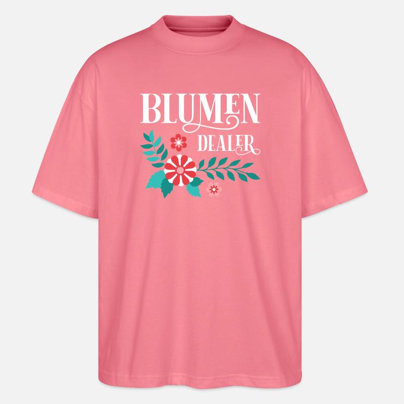 Gärtner Spruch Gärtnerei Hobbygärtner Kleingärtner - Stanley/Stella Oversized Unisex Bio T-Shirt Blaster 2.0 - Pink