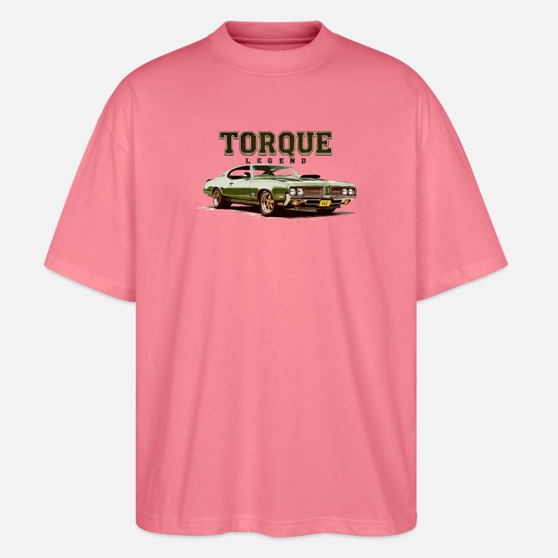 Torque Legend – 442 Classic Power - Stanley/Stella Oversized Unisex Bio T-Shirt Blaster 2.0 - Pink