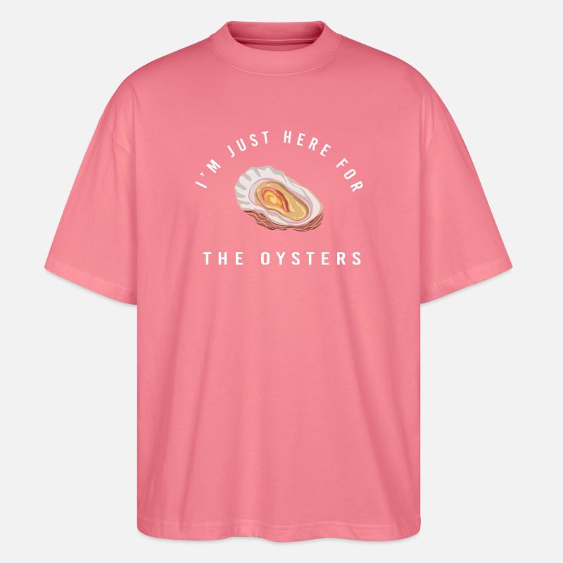 Austern - Stanley/Stella Oversized Unisex Bio T-Shirt Blaster 2.0 - Pink 