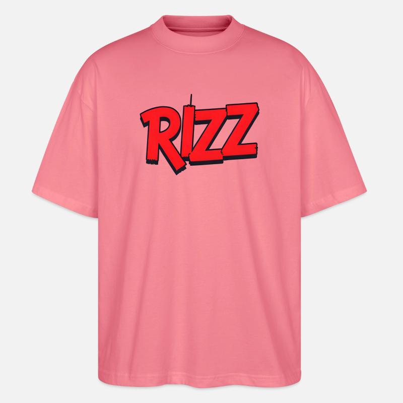 rizz - Stanley/Stella Oversized Unisex Bio T-Shirt Blaster 2.0 - Pink 