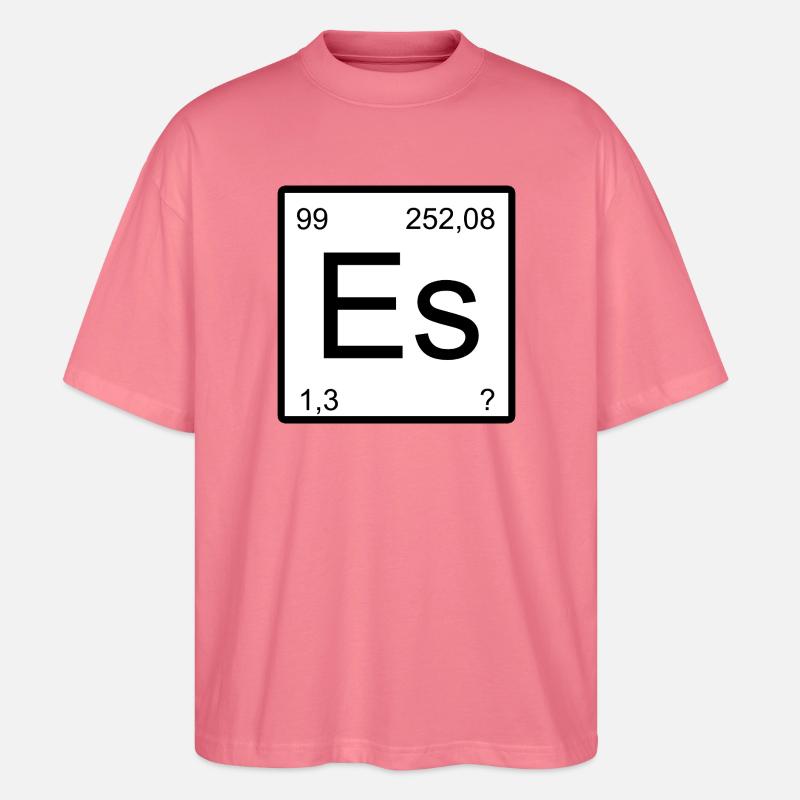 It Element Style: Minimal Science Look - Stanley/Stella Oversized Unisex Organic T-shirt Blaster 2.0 - pink joy