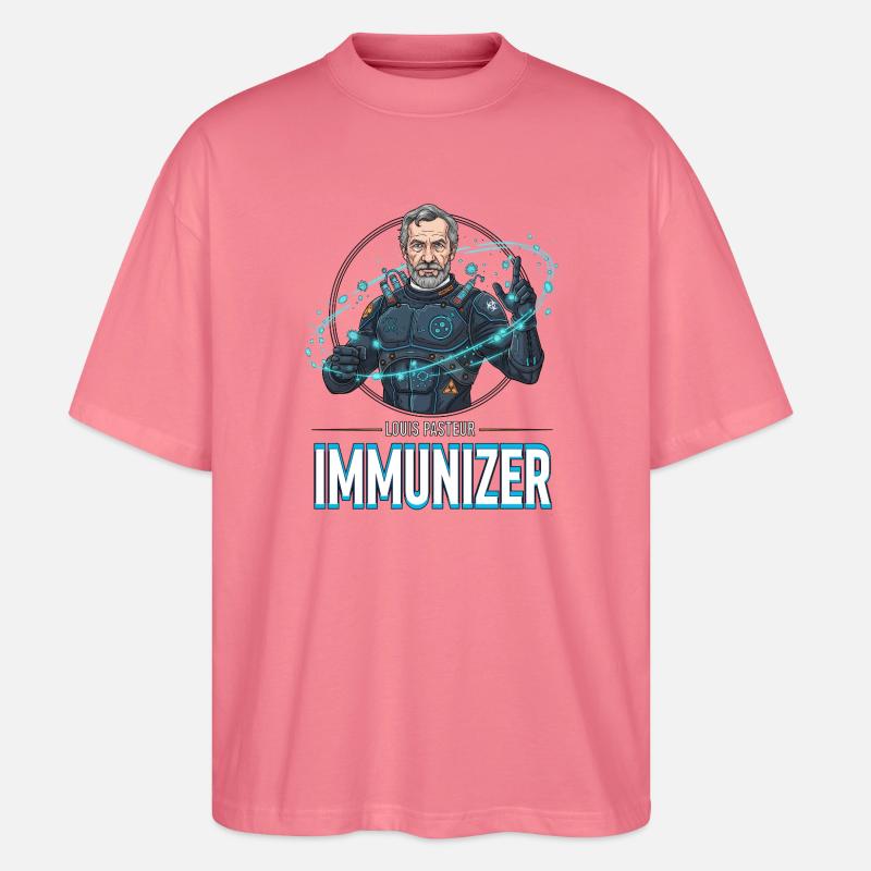 Pasteur Immunizer Armor - T-shirt bio Blaster 2.0 coupe oversize Stanley/Stella Unisexe - rose 