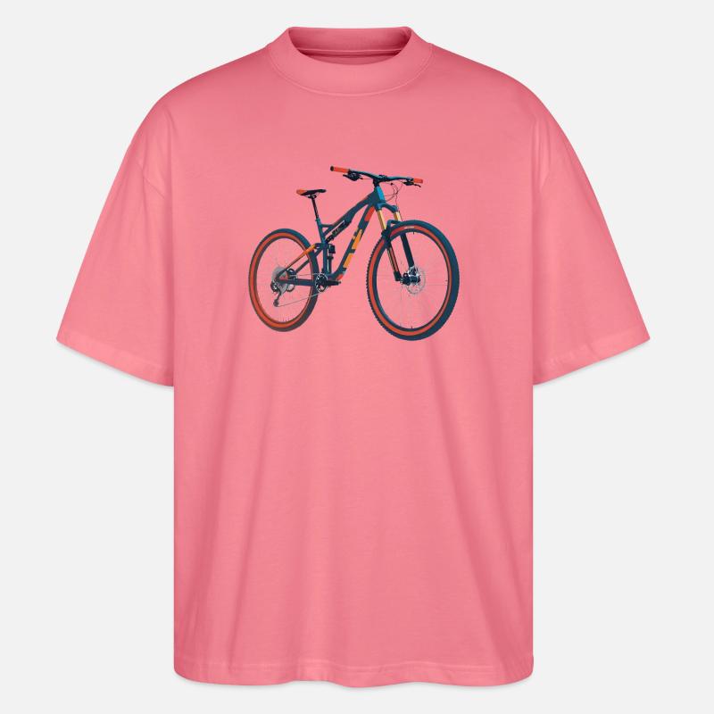 MTB Fully - Stanley/Stella Oversized Unisex Bio T-Shirt Blaster 2.0 - Pink 