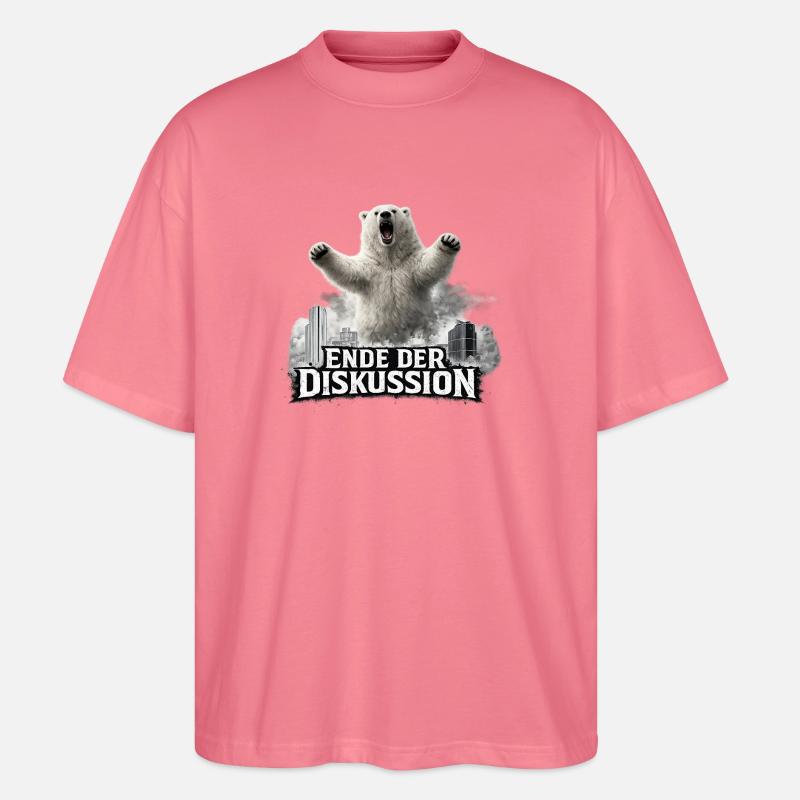 Ende der Diskussion Bär - Stanley/Stella Oversized Unisex Bio T-Shirt Blaster 2.0 - Pink 