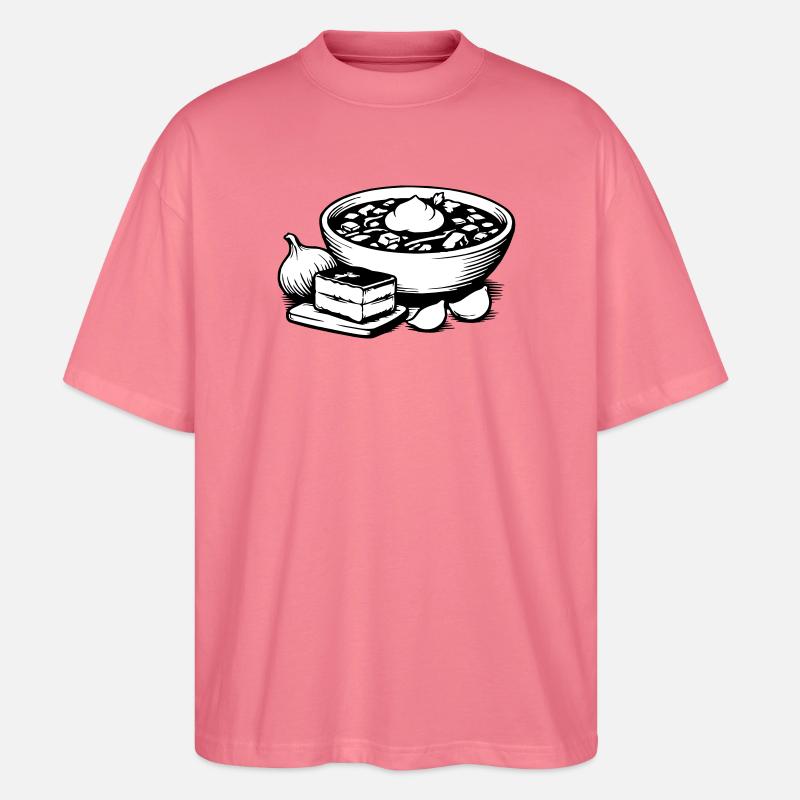 Borsch - Stanley/Stella Oversized Unisex Bio T-Shirt Blaster 2.0 - Pink 