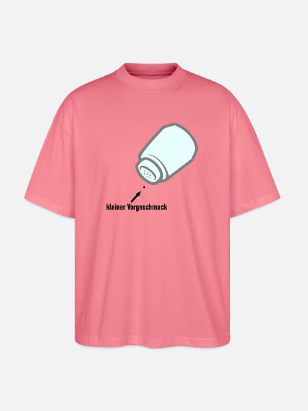 kleiner Vorgeschmack - Stanley/Stella Oversized Unisex Bio T-Shirt Blaster 2.0 - Pink