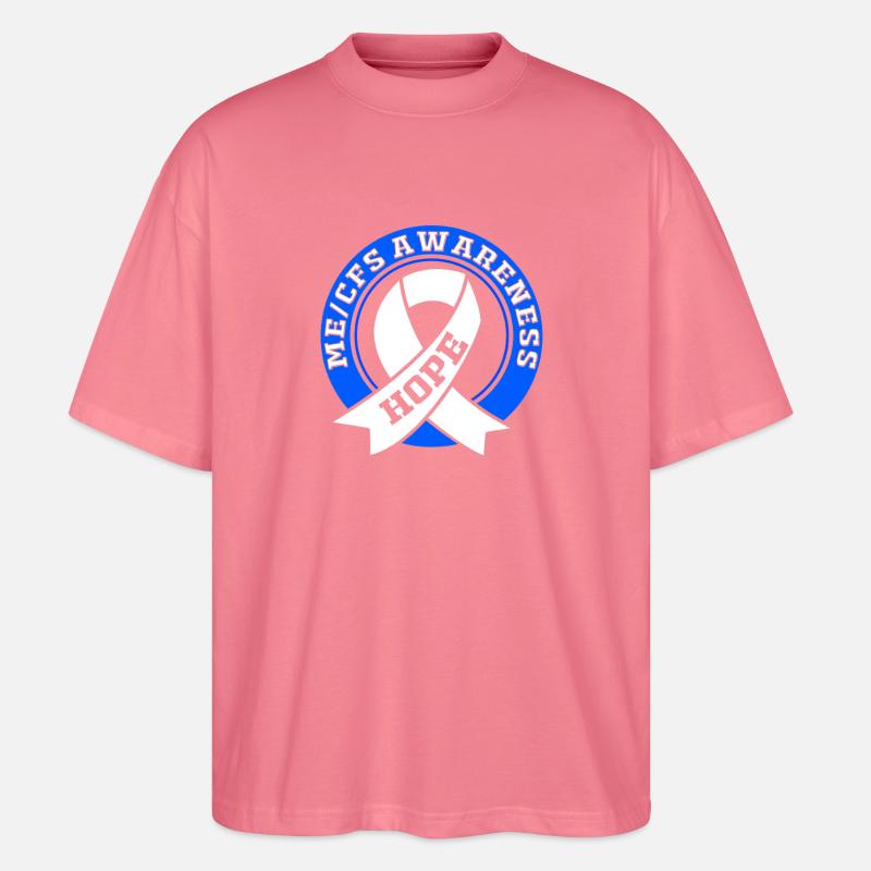 ME CFS - Stanley/Stella Oversized Unisex Bio T-Shirt Blaster 2.0 - Pink 