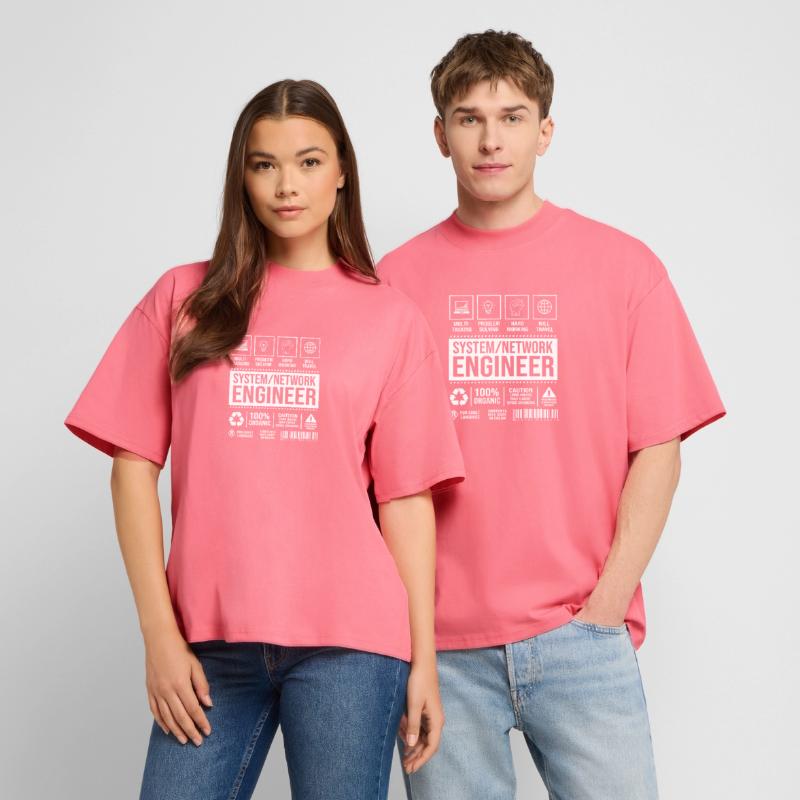 Network Computer Scientist Programmer Admin Stanley/Stella Oversized Unisex Organic T-shirt Blaster 2.0