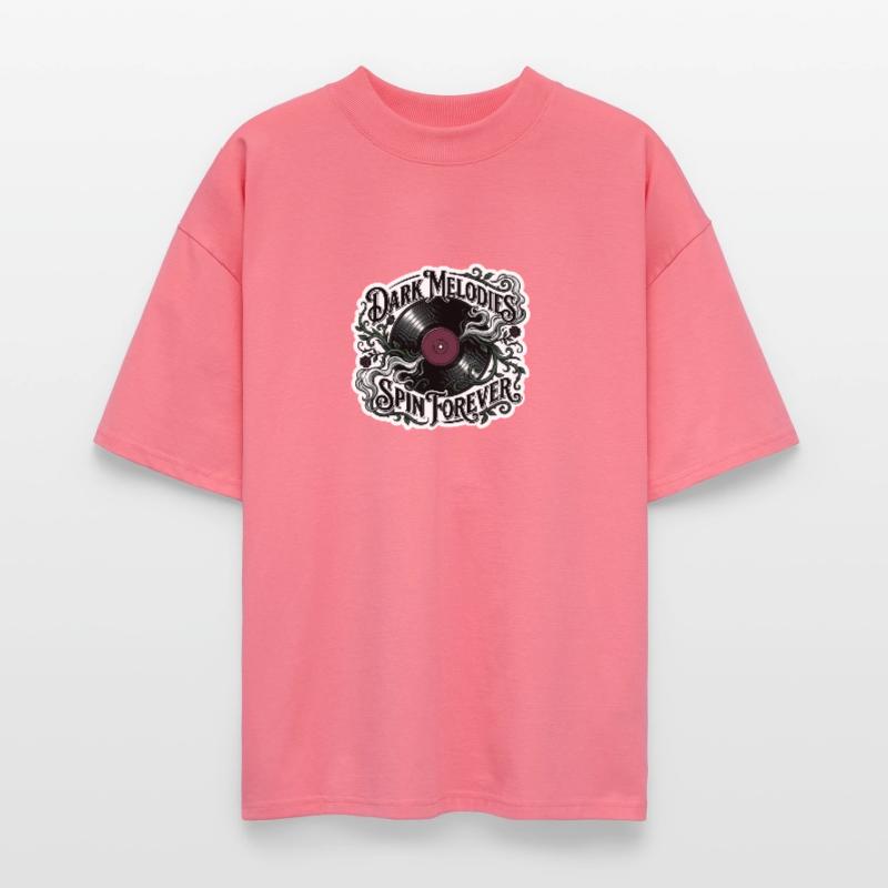 Dark Melodies Spin Forever Stanley/Stella Oversized Unisex Organic T-shirt Blaster 2.0
