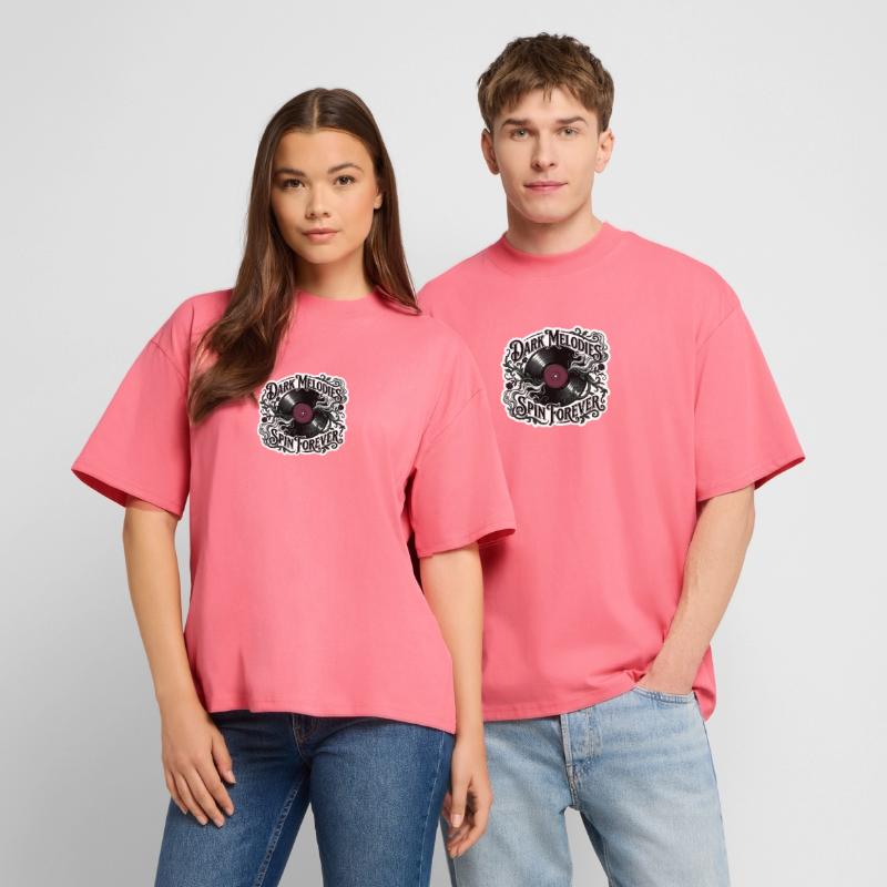 Dark Melodies Spin Forever Stanley/Stella Oversized Unisex Organic T-shirt Blaster 2.0