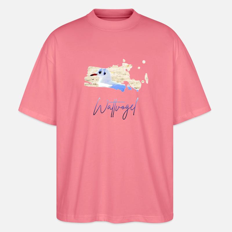 Wattvogel_2 - T-shirt bio Blaster 2.0 coupe oversize Stanley/Stella Unisexe - rose 
