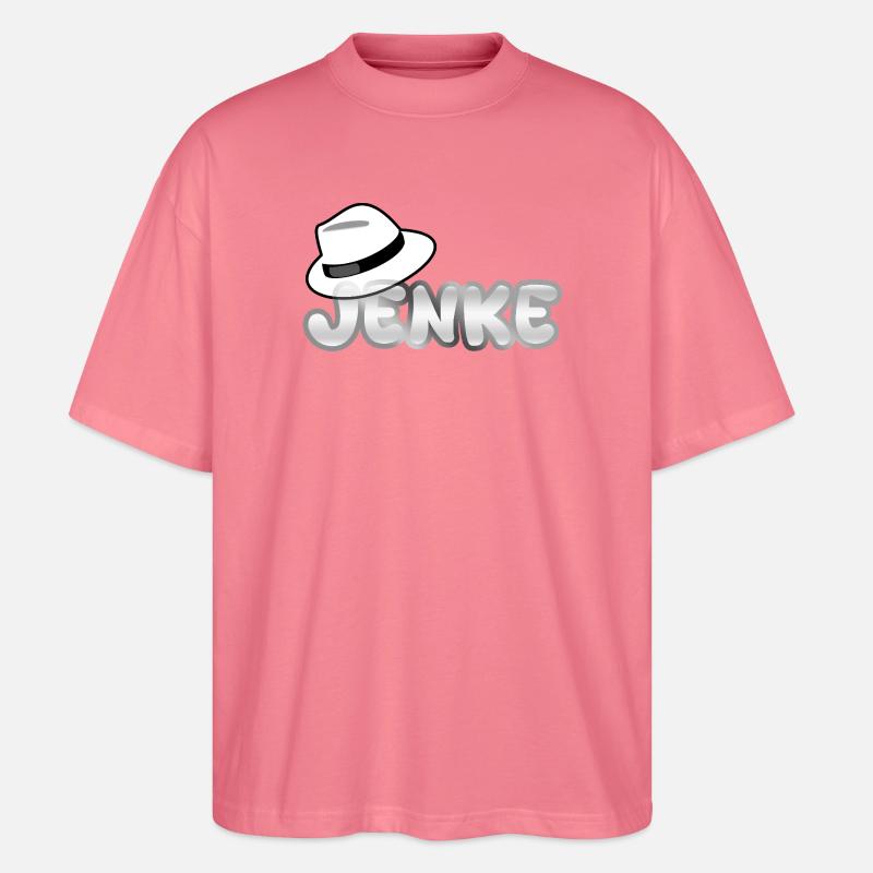 Jenke comme prénom - T-shirt bio Blaster 2.0 coupe oversize Stanley/Stella Unisexe - rose 