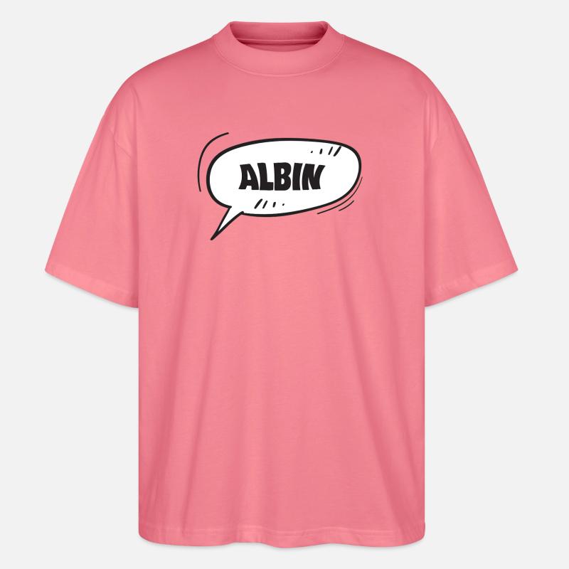 Albin - T-shirt bio Blaster 2.0 coupe oversize Stanley/Stella Unisexe - rose