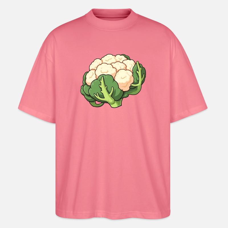 Blumenkohl - Stanley/Stella Oversized Unisex Bio T-Shirt Blaster 2.0 - Pink