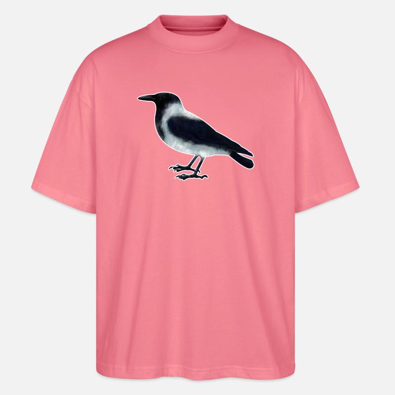 Corbeau encapuchonné.1 - T-shirt bio Blaster 2.0 coupe oversize Stanley/Stella Unisexe - rose 