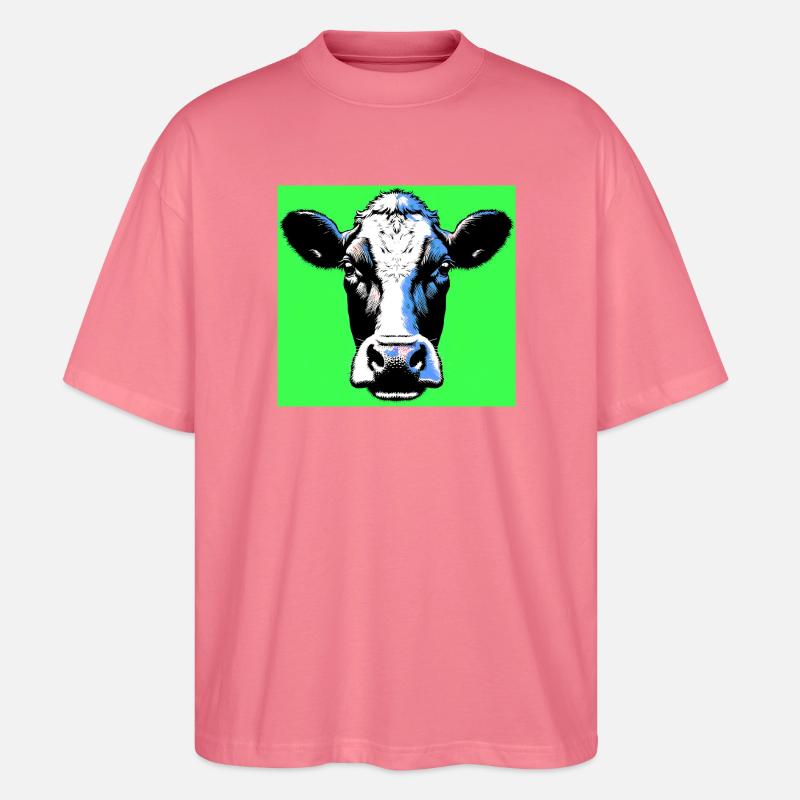 Kuh - Stanley/Stella Oversized Unisex Bio T-Shirt Blaster 2.0 - Pink 