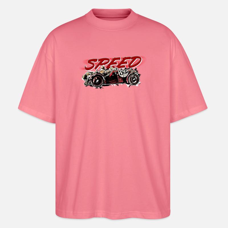Oldtimer - Speed - Stanley/Stella Oversized Unisex Bio T-Shirt Blaster 2.0 - Pink 