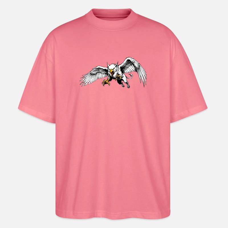 Rostocker Greif - Stanley/Stella Oversized Unisex Bio T-Shirt Blaster 2.0 - Pink 