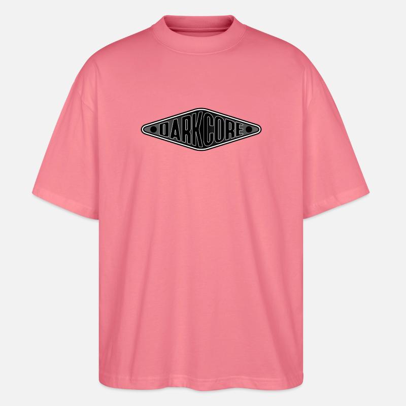 Darkcore Shield-Logo - Stanley/Stella Oversized Unisex Bio T-Shirt Blaster 2.0 - Pink 