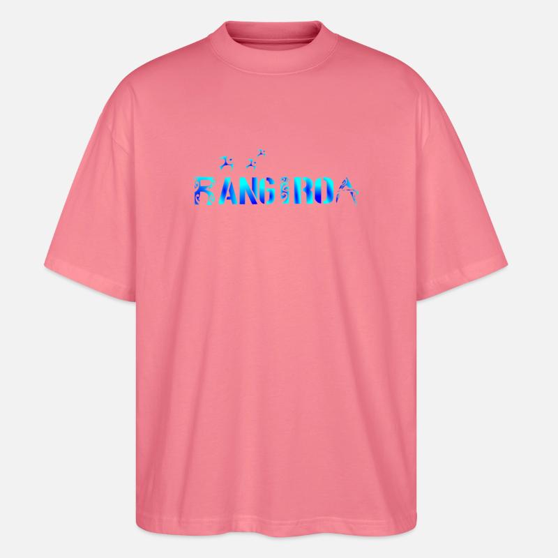 RANGIROA - Stanley/Stella Oversized Unisex Bio T-Shirt Blaster 2.0 - Pink 