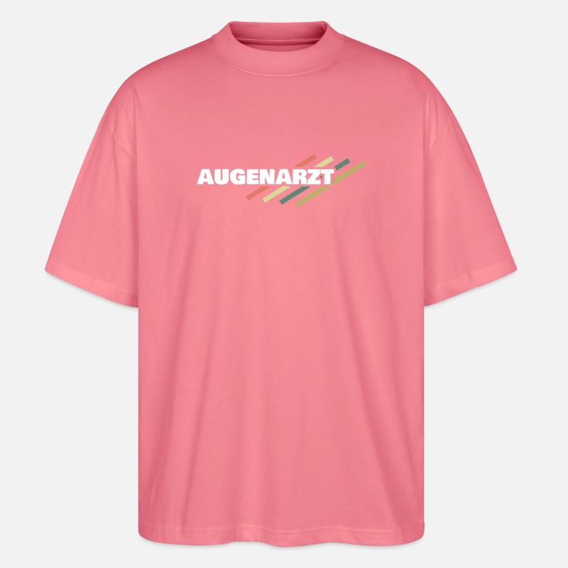 Augenarzt - Stanley/Stella Oversized Unisex Bio T-Shirt Blaster 2.0 - Pink 