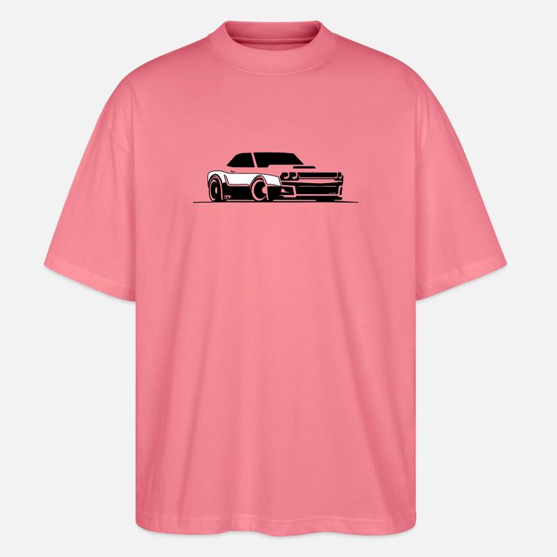 Challenger SRT Hellcat - Stanley/Stella Oversized Unisex Bio T-Shirt Blaster 2.0 - Pink 