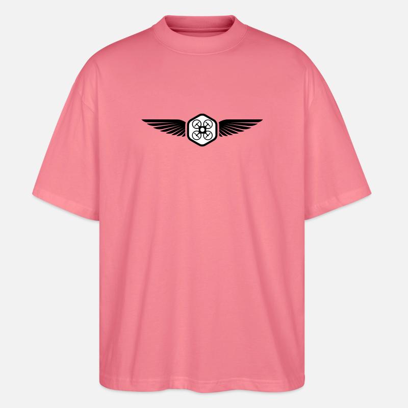 UAV PILOT - Stanley/Stella Oversized Unisex Bio T-Shirt Blaster 2.0 - Pink