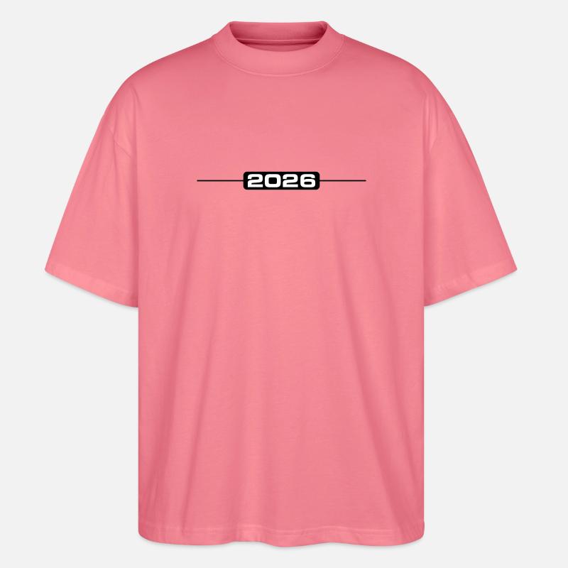2026 Strich Element - Stanley/Stella Oversized Unisex Bio T-Shirt Blaster 2.0 - Pink 