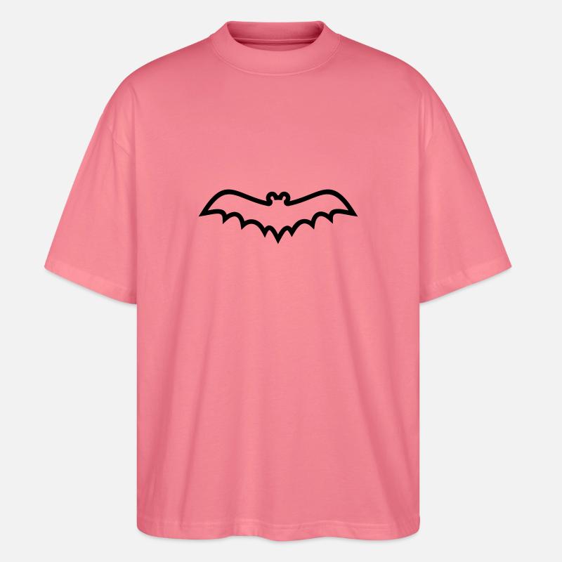 Fledermaus - Stanley/Stella Oversized Unisex Bio T-Shirt Blaster 2.0 - Pink 