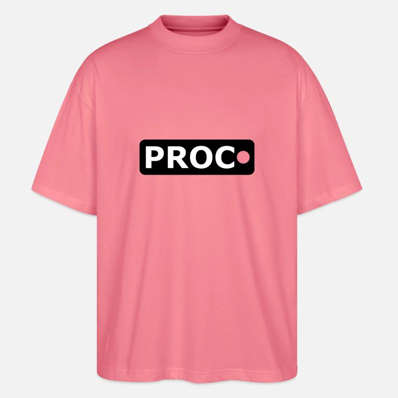 ProcDOT - Analyse visuelle Malware - T-shirt bio Blaster 2.0 coupe oversize Stanley/Stella Unisexe - rose 