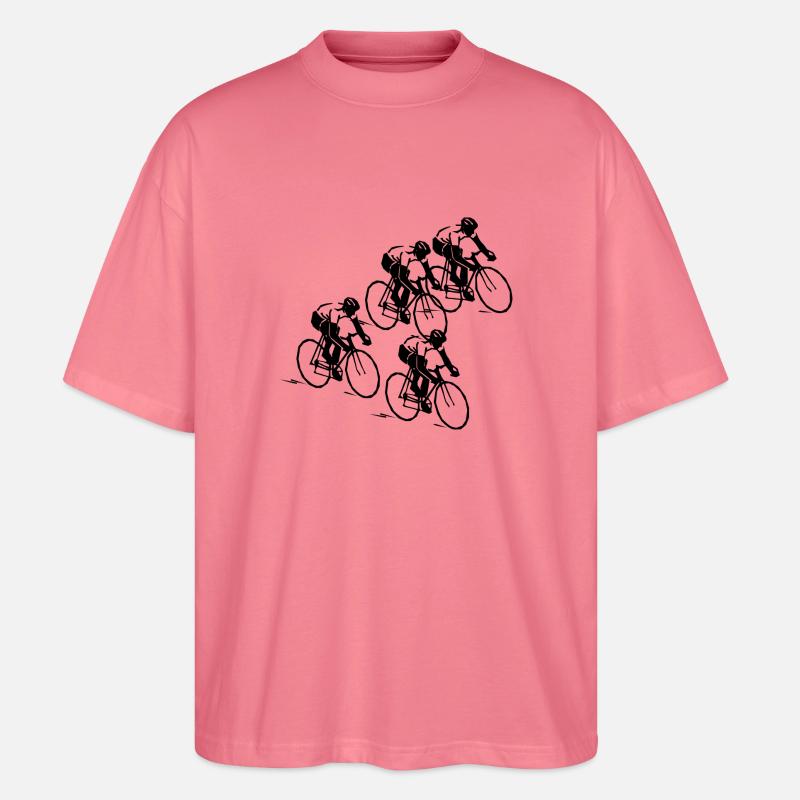 Rennrad - Stanley/Stella Oversized Unisex Bio T-Shirt Blaster 2.0 - Pink 