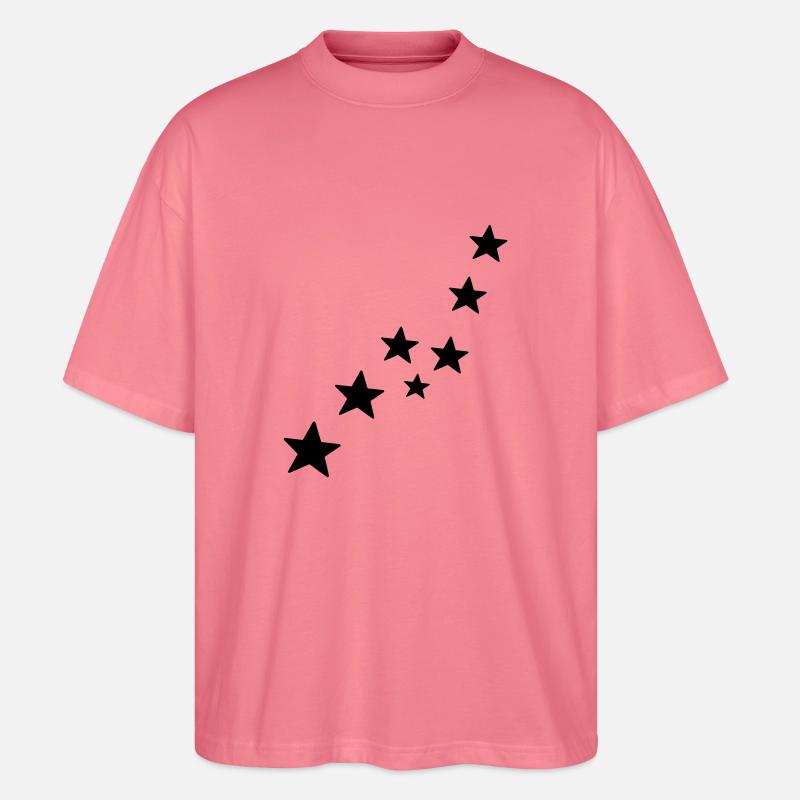 sterne - Stanley/Stella Oversized Unisex Bio T-Shirt Blaster 2.0 - Pink 