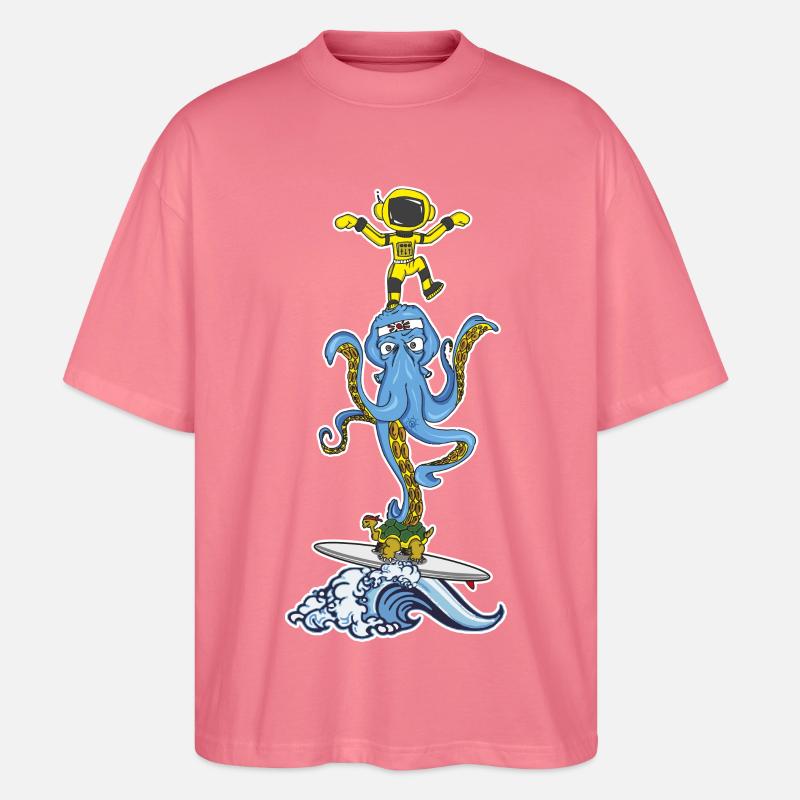 Kampfsport - Stanley/Stella Oversized Unisex Bio T-Shirt Blaster 2.0 - Pink