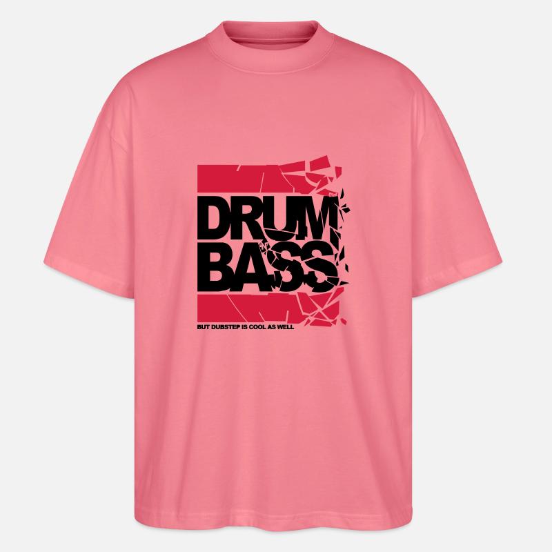 final dnb shattered - Stanley/Stella Oversized Unisex Bio T-Shirt Blaster 2.0 - Pink 