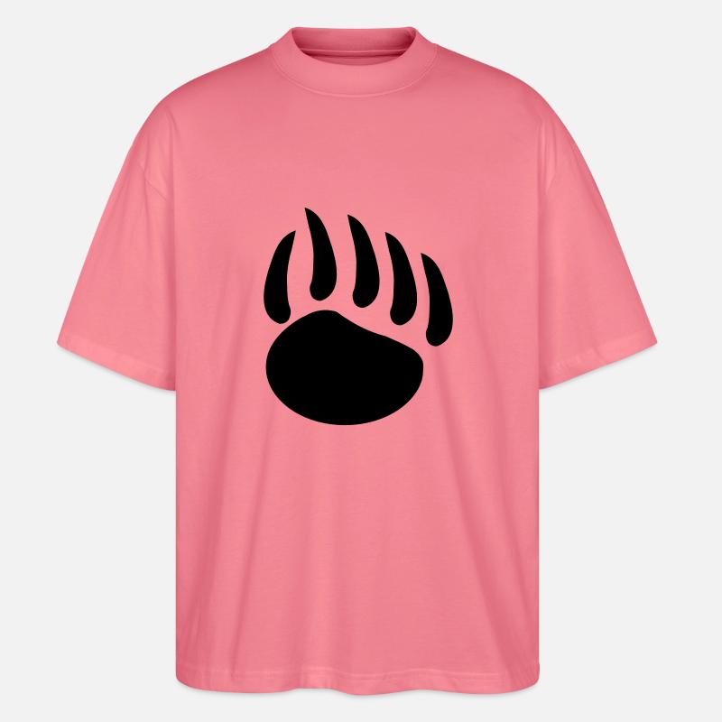 baerentatze - Stanley/Stella Oversized Unisex Bio T-Shirt Blaster 2.0 - Pink 