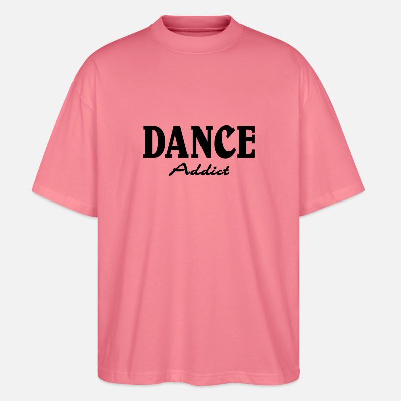 Dance Addict - Stanley/Stella Oversized Unisex Bio T-Shirt Blaster 2.0 - Pink 