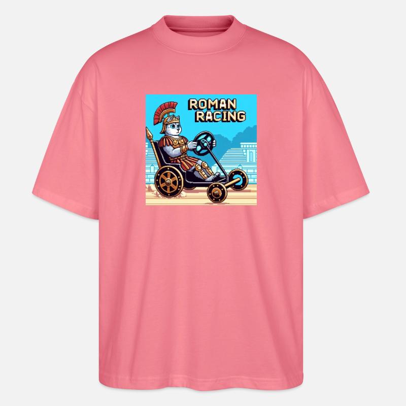 Der Lehrplan - Stanley/Stella Oversized Unisex Bio T-Shirt Blaster 2.0 - Pink 